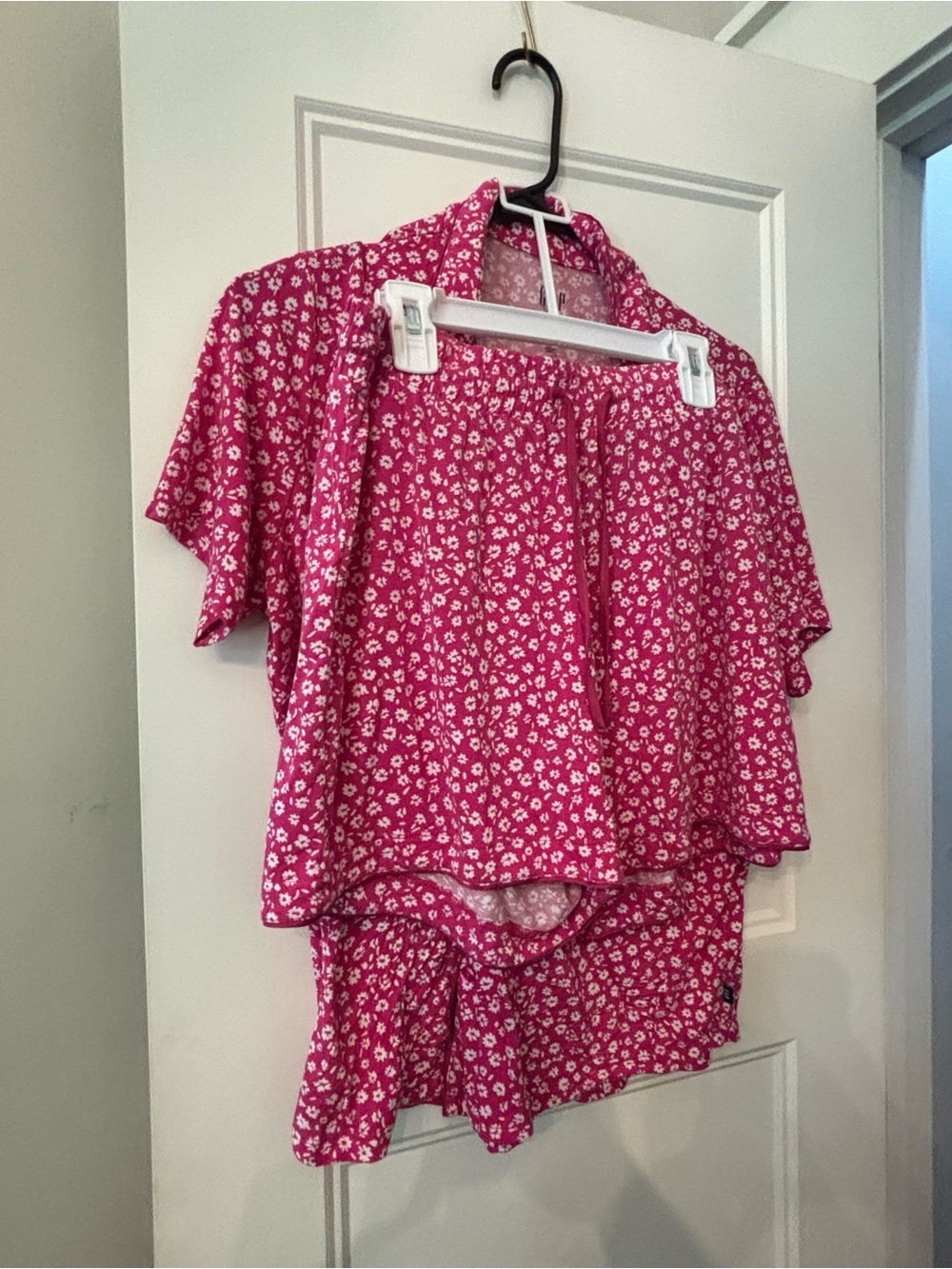 GAP Pink Floral pajama set